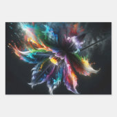 Lebhafte Naturauflösung - Entkopplung - Geschenkpapier Set (Vorderseite 2)