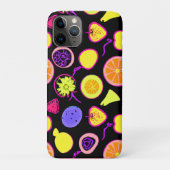 Lebhafte Neon Fruits Artistry Case-Mate iPhone Hülle (Rückseite)
