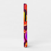 Lebhafte Neon Raindrops Art Case-Mate iPhone Hülle (Hinten/Links)