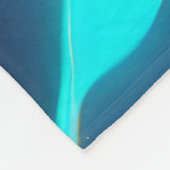 "Lebhafte Neonwasserarme" Fleecedecke (Ecke)