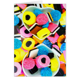 Lebhafte Niedliche Süßigkeiten-Süßwarenwerbung