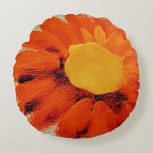 Lebhafte Orangenblume