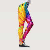 Lebhafte Paint Burst Energy Leggings (Rechts)