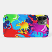 Lebhafte Paint-Spritzer: Eine fette Farbenanweisun Case-Mate iPhone Hülle (Rückseite (Horizontal))