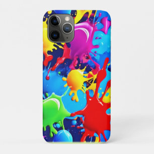 Lebhafte Paint-Spritzer: Eine fette Farbenanweisun Case-Mate iPhone Hülle