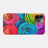 Lebhafte Paper-Rose Case-Mate iPhone Hülle (Rückseite (Horizontal))