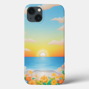 Lebhafte Papier-Handwerkskunst der Meereswellen Case-Mate iPhone Hülle
