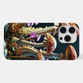 Lebhafte Pilze iPhone Hülle (Rückseite (Horizontal))