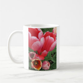 lebhafte Pink Tulpe Blume Foto - Tee-Kaffee-Tasse Kaffeetasse