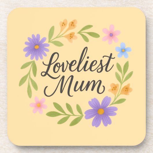 Lebhafte Print Drink Coasters Getränkeuntersetzer (Vorderseite)