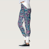 Lebhafte Psychedelic Mandala Dream Leggings (Links)
