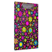 Lebhafte psychedelische Blume in Bloom-67566 Klemmbrett (Rechts)
