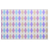 Lebhafte Raute Lila und weiß Stoff (Fat Quarter (45,7 x 55,9 cm))