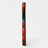 Lebhafte Red Bougainvillea Blume Case-Mate iPhone Hülle (Hinten/Links)