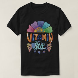 Lebhafte Regenbogenhandschrift: Ich brauche Vitami T-Shirt