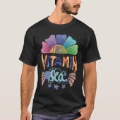 Lebhafte Regenbogenhandschrift: Ich brauche Vitami T-Shirt (Vorderseite)