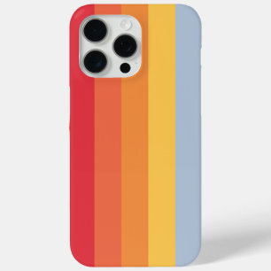 Lebhafte Regenbogenstreifen - farbenfrohe vertikal Case-Mate iPhone Hülle