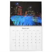 lebhafte Reise 2025 Kalender (Mär 2027)