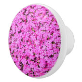 Lebhafte rosa Blüte Keramikknauf (Rechts)