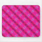 Lebhafte Rosa Rosenblätter M-große Blumenmuster Mousepad (Vorne)