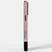 Lebhafte, rosa Snakeskin-Textur Case-Mate iPhone Hülle (Rückseite / Rechts)