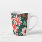 Lebhafte, rosa und zarte weiße Blume Milchtasse (Rechts)