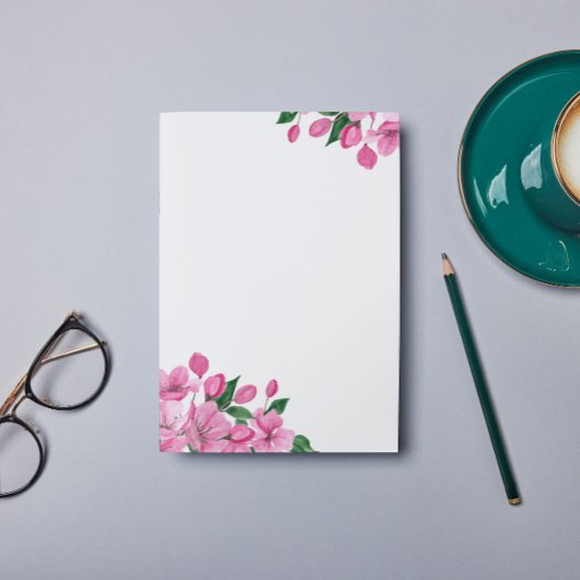 Lebhafte rosafarbene Blumengeschichten