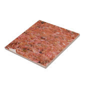 Lebhafte rote Herbstreben Fliese (Seite)
