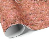 Lebhafte rote Herbstreben Geschenkpapier (Rolleneckpunkt)