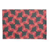 Lebhafte rote Swirl-Muster Duvet Cover (Vorderseite)
