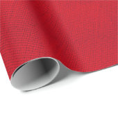 Lebhafte rote Textur Geschenkpapier (Rolleneckpunkt)