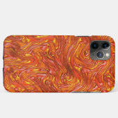 Lebhafte, rote Textur mit gelben Farbtönen Case-Mate iPhone Hülle (Rückseite (Horizontal))