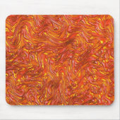 Lebhafte, rote Textur mit gelben Farbtönen Mousepad (Vorne)