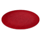 Lebhafte rote Textur Schneidebrett (Ecke)