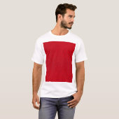 Lebhafte rote Textur T-Shirt (Vorne ganz)