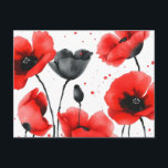 Lebhafte rote und schwarze Pflaumen in Wasserfarbe Postkarte<br><div class="desc">Lebhafte rote und schwarze Pflaumen in Wasserfarbe auf Weiß</div>