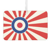 Lebhafte Roundel-Mod JAPAN-Zielmotorrad Autolufterfrischer (Rückseite)