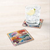 "Lebhafte saisonale Farben" Untersetzer (Vor Ort)