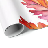 Lebhafte Sammlung von Wasserfarben Geschenkpapier (Rolleneckpunkt)