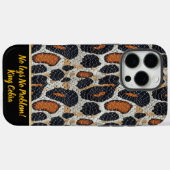 Lebhafte Schlangenhautmuster in der Natur Case-Mate iPhone Hülle (Rückseite (Horizontal))