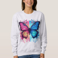Lebhafte Schmetterlingskunst: Gradient Wings, Flor