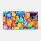 Lebhafte Seashell Symphony Art Case-Mate iPhone Hülle (Rückseite (Horizontal))