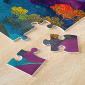 Lebhafte Selbstreflexion Puzzle (Seite)