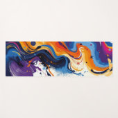 Lebhafte Serenity Yoga Mat Yogamatte (Vorderseite (Horizontal))