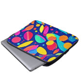 Lebhafte Shapescape Art Laptopschutzhülle (Vorne Knopf)