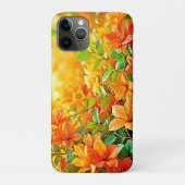 Lebhafte Sommer-Blume Case-Mate iPhone Hülle (Rückseite)