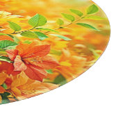 Lebhafte Sommer-Blume Schneidebrett (Ecke)