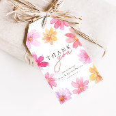 Lebhafte Sommer-Flora-Wildblume Gefallen Geschenkanhänger