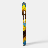 Lebhafte Sonnenblumen Case-Mate iPhone Hülle (Rückseite / Links)