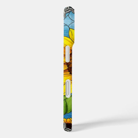 Lebhafte Sonnenblumen Case-Mate iPhone Hülle (Rückseite / Rechts)